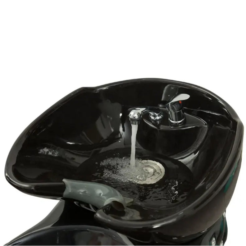 Chiuveta Ceramica pentru Scafa Coafor, Neagra.