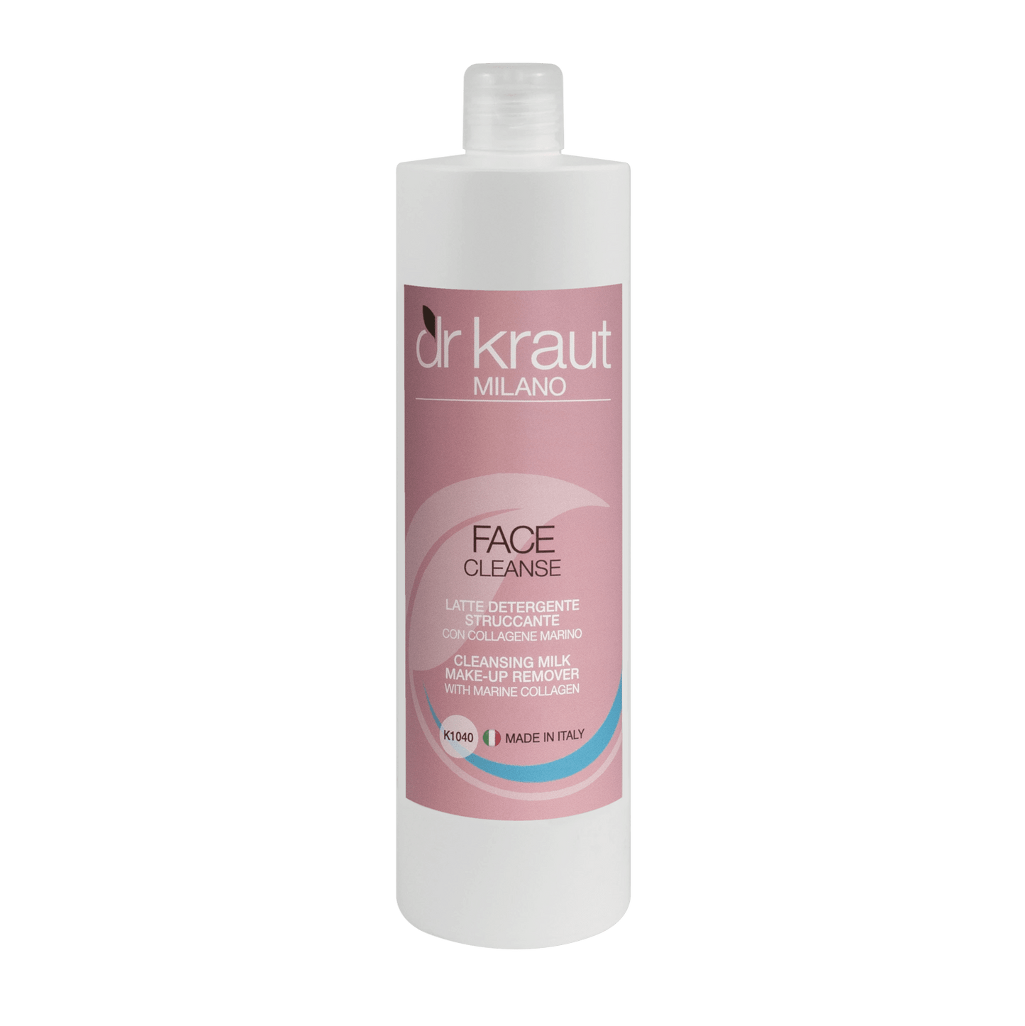 Lapte Demachiant cu Colagen Marin, 500 ml, Dr. Kraut Milano.