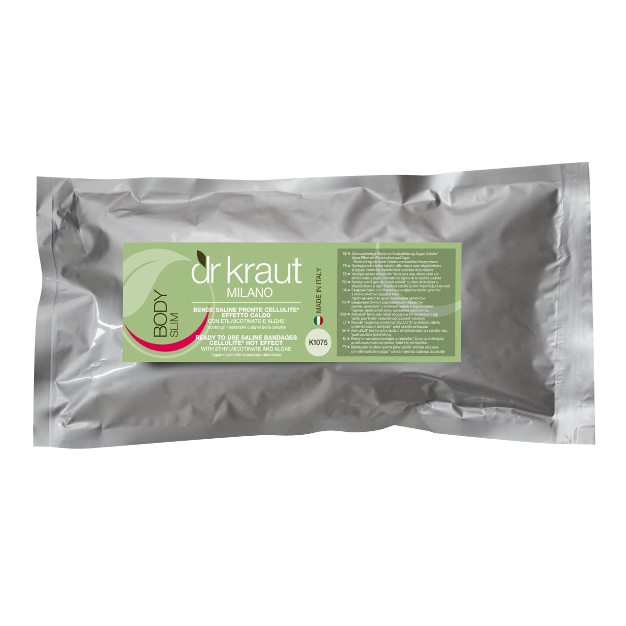 Bandaje Elastice Anticelulitice, termoactive, pentru corp, 2 buc, Dr. Kraut Milano.