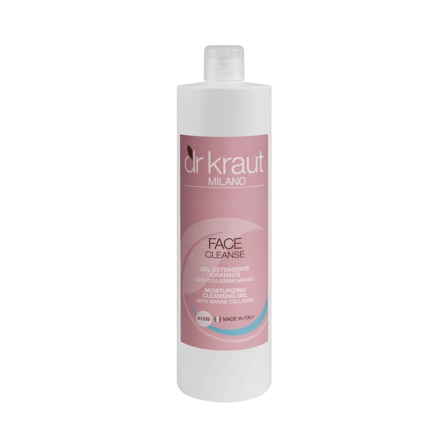 Gel Demachiant Hidratant cu Colagen Activ, 500 ml, Dr. Kraut Milano.