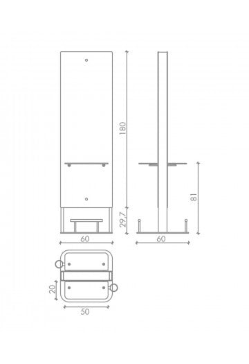 Post de Lucru Dublu MOTIVO.