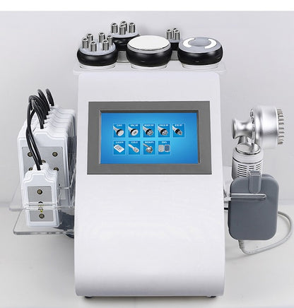 9 in 1 Aparat de Cavitatie, Radiofrecventa, Lipo Laser, Vacuum, Electrostimulare, Termosoc, Biolifting pentru Slabire, Celulita, Tonifiere
