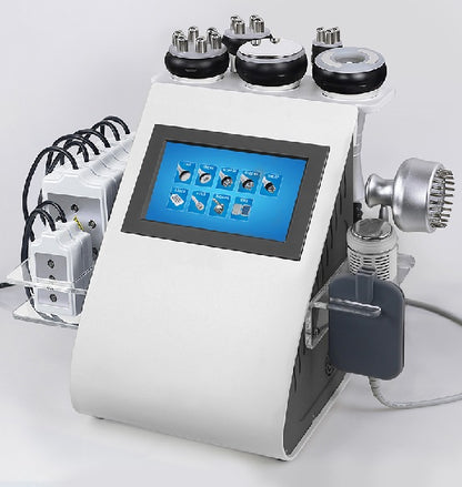 9 in 1 Aparat de Cavitatie, Radiofrecventa, Lipo Laser, Vacuum, Electrostimulare, Termosoc, Biolifting pentru Slabire, Celulita, Tonifiere