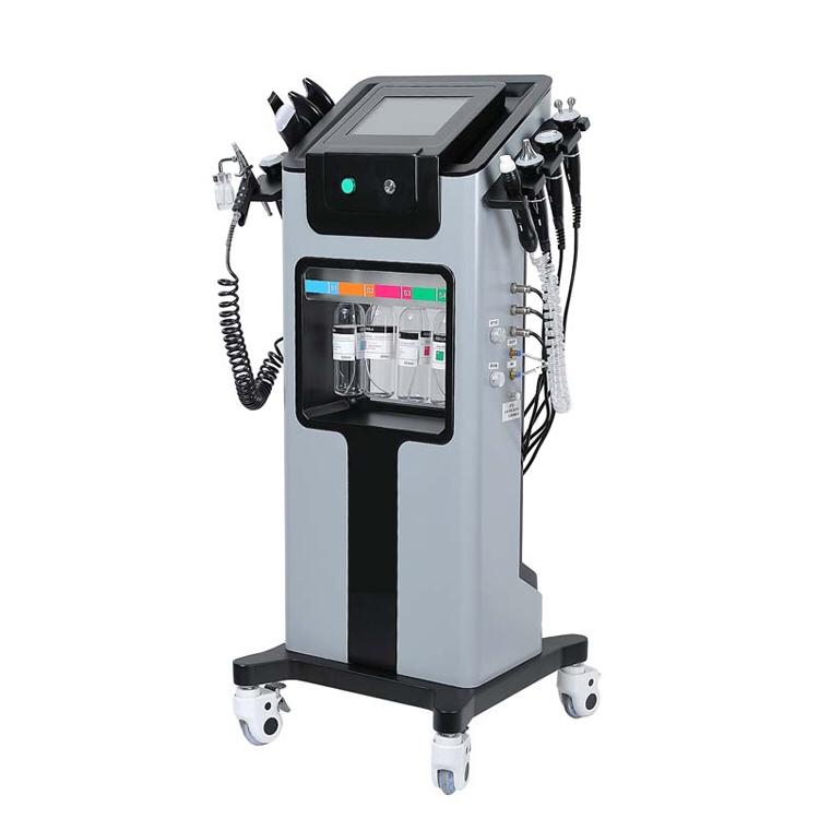 Combina Hidrafacial 11 in 1, Biolifting, Ultrasunete, Skin Scrubber, Oxigen Hiperbaric, Termosoc, Ultrasunete Ochi, Radiofrecventa, Radiofrecventa ochi, Masca Led, H2 O2 Jet, Hidrodermabraziune