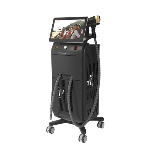 Aparat Profesional pentru Epilare Definitiva cu Dioda Laser, 3 lungimi de unda 755nm, 808nm, 1064nm, ProLaser, 2500W cu un singur capat