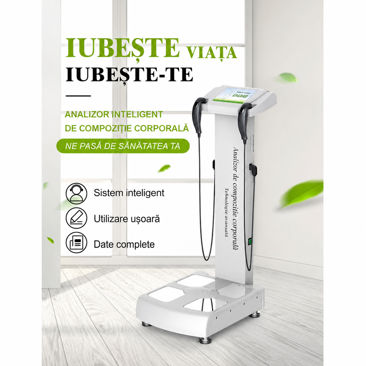 Analizator Corporal BCA Premium cu Imprimanta Inclusa