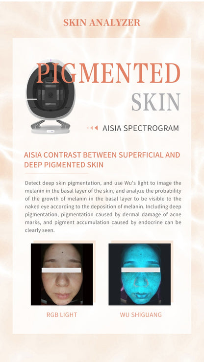Analizator facial DERMASYNC – Detectare Inteligentă a Pielii la Nivel Medical