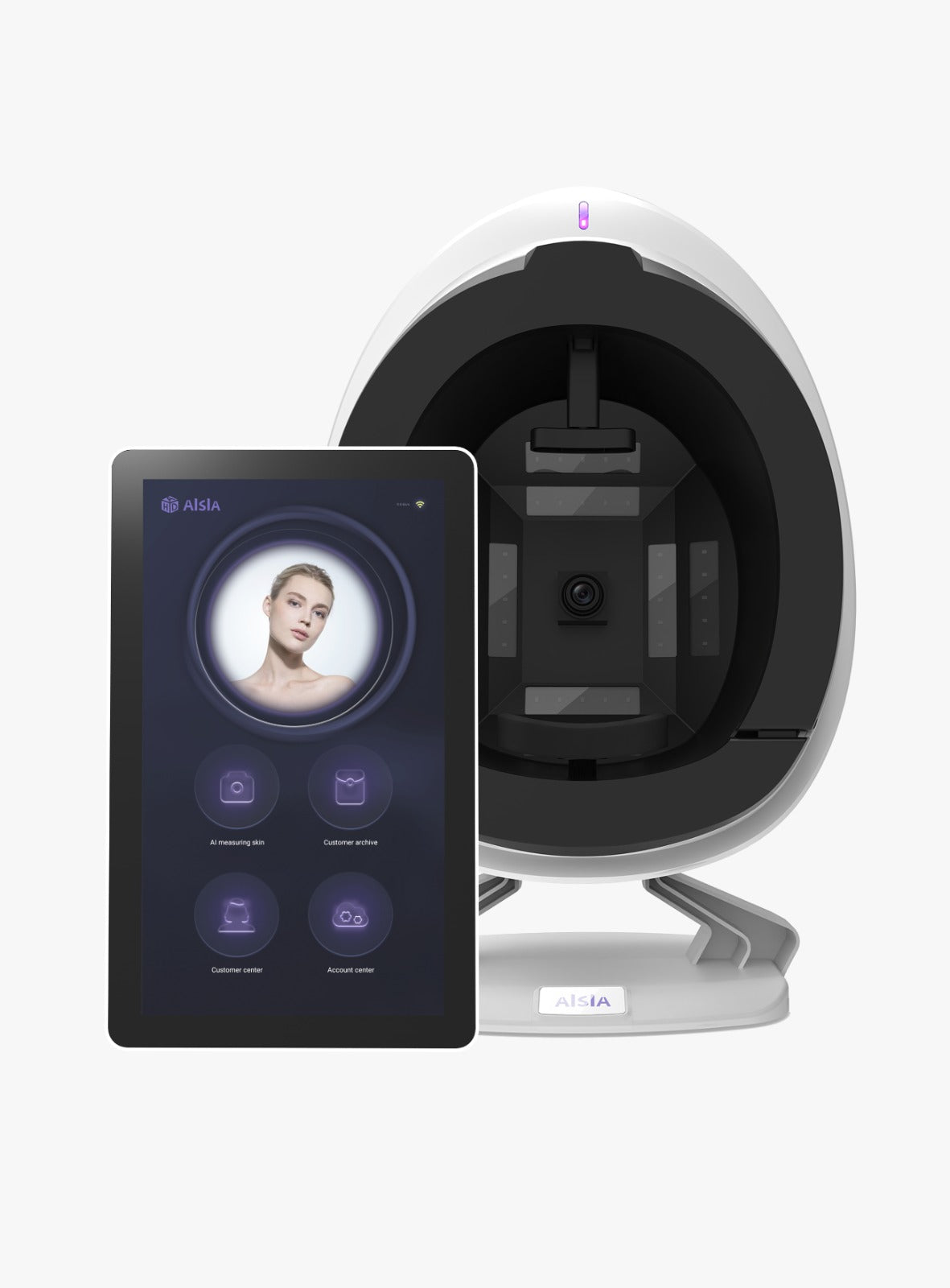 Analizator facial DERMASYNC – Detectare Inteligentă a Pielii la Nivel Medical