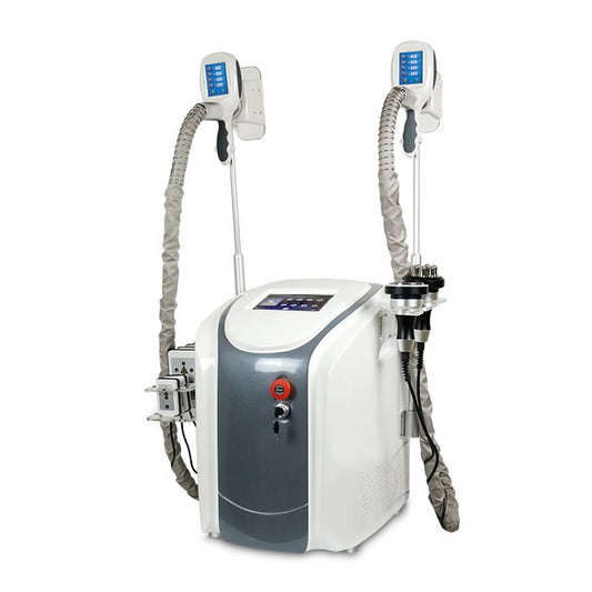 Aparat Criolipoliza cu 2 Capete, RF, Cavitatie 40kHz, Lipolaser CryoSoft