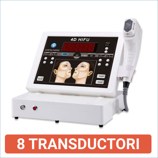 Aparat Hifu Ultralift 3D - Lifting nonchirurgical, Diminuare si Eliminare Riduri - 8 Transductori inclusi.