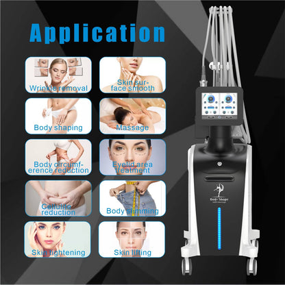 Aparat Profesional EndoSculpt 6 in 1 cu Magic Roller, Endermologie, Cavitatie, Radiofrecventa si Laser