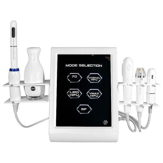 Aparat Profesional Multifunctional 5 in 1 - 7D Hifu, Liposonix, Vmax si Radiofrecventa Fractionata.