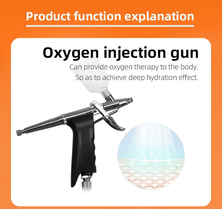 Aparat Hydrafacial Tratamente de Curatare, Reintinerire, Lifting si Antiaging Hydrogenera, cu 10 functii - Radiofrecventa, Hidrodermabraziune, Oxygen, Skin Scrubber, Biolifting, Ultrasunete