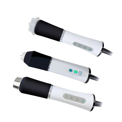 Aparat Oxigenare cu 3 Capete: Radiofrecventa Tripolara pentru Lifting Facial, Hidratare si Hranire, Rejuvenare cu 2 seturi de capsule