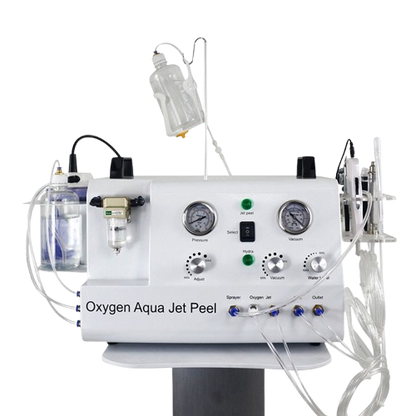 Aparat Oxygen Aqua Jet Peel, Hidrodermabraziune 5 in 1, Oxyaqua pentru Tratamente Faciale.