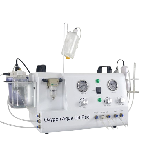 Aparat Oxygen Aqua Jet Peel, Hidrodermabraziune 5 in 1, Oxyaqua pentru Tratamente Faciale.