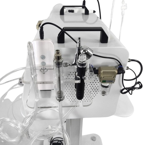 Aparat Oxygen Aqua Jet Peel, Hidrodermabraziune 5 in 1, Oxyaqua pentru Tratamente Faciale.