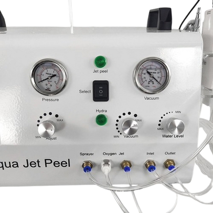 Aparat Oxygen Aqua Jet Peel, Hidrodermabraziune 5 in 1, Oxyaqua pentru Tratamente Faciale.