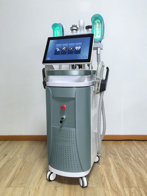 Aparat Profesional 4-în-1: HI-EMT | Criolipoliză 360° | Cavitație | Radiofrecvență