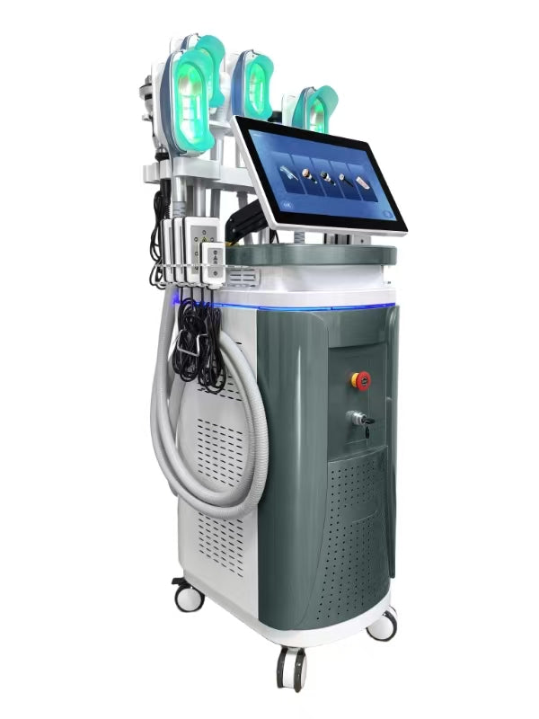 Aparat Profesional 4-în-1: HI-EMT | Criolipoliză 360° | Cavitație | Radiofrecvență