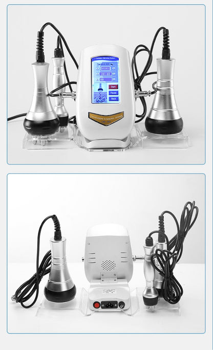 Aparat Profesional Cavitatie 3 in 1 Cavitatie 40KHZ, Radiofrecventa Multipolara, Radiofrecventa faciala 3 poli