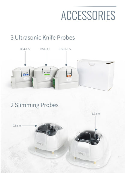 Aparat Profesional Liposonix si Hifu 2 in 1 pentru topirea grasimilor, slabire, celulita, LipoSculpt