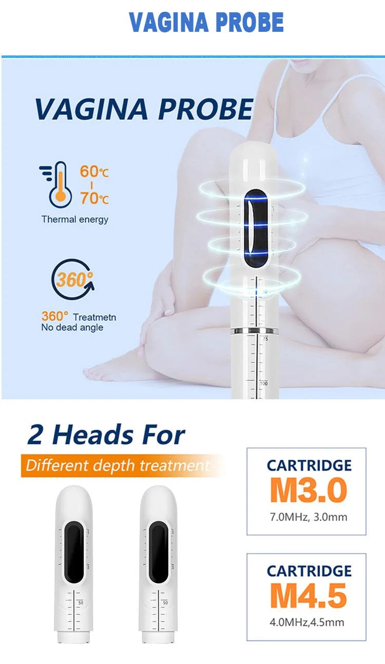 Aparat Profesional Multifunctional 5 in 1 - 7D Hifu, Liposonix, Vmax si Radiofrecventa Fractionata