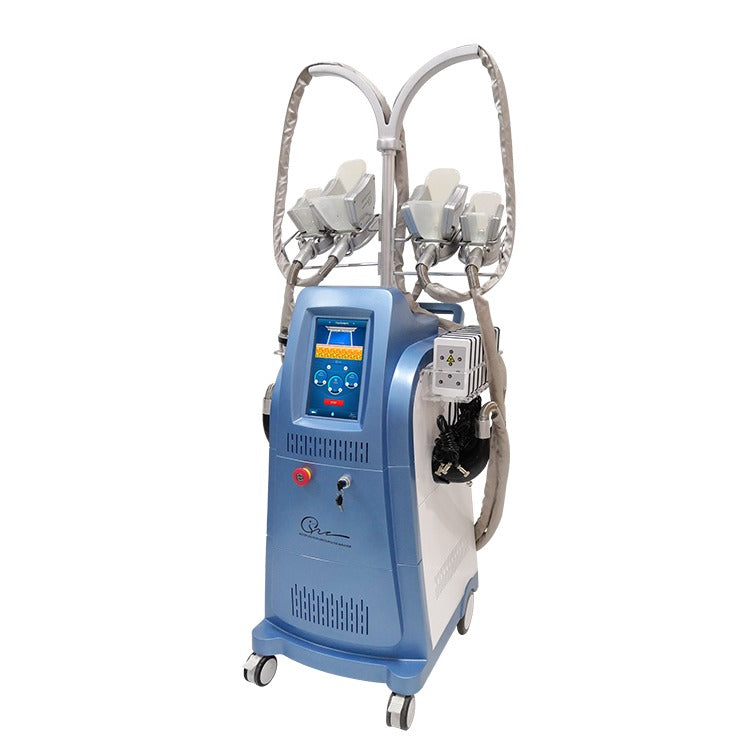 Aparat Profesional de Criolipoliza cu 4 Capete, LipoLaser, Cavitatie si Radiofrecventa MultiCryogen Pro