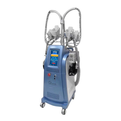 Aparat Profesional de Criolipoliza cu 4 Capete, LipoLaser, Cavitatie si Radiofrecventa MultiCryogen Pro