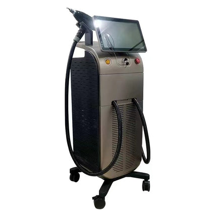 Aparat Profesional pentru Epilare Definitiva cu Dioda Laser, 3 lungimi de unda si Remove Tattoo, Peeling Carbonic, ProLaser 2 in 1, 2500W