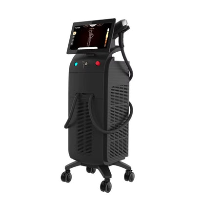 Aparat Profesional pentru Epilare Definitiva cu Dioda Laser, 4 lungimi de unda 755nm+808nm+940nm+1064nm, Manipuli cu Display Digital, 5 Capete