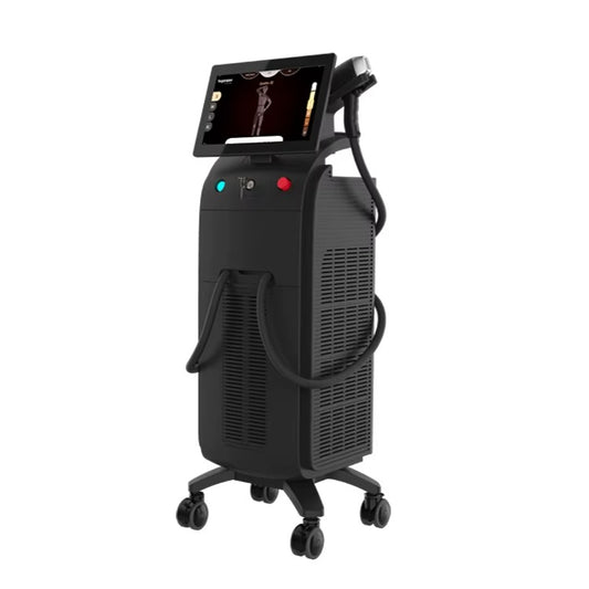 Aparat Profesional pentru Epilare Definitiva cu Dioda Laser, 4 lungimi de unda 755nm+808nm+940nm+1064nm, ProLaser, 3500W, cu doi manipuli