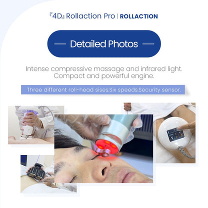 Aparat Profesional pentru Slabit si Celulita 4D Fat Blasting, Lip - O cu 4 functii : Radiofrecventa, UltraCavitatie, Masaj cu Role si Electrostimulare