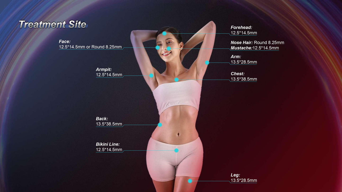 Aparat de Epilare Definitiva cu 4 Lungimi de Unda, Fedora, soft Inteligenta Artificiala, dioda 1800W, Putere Aparat 4500W cu capete interschimbabile