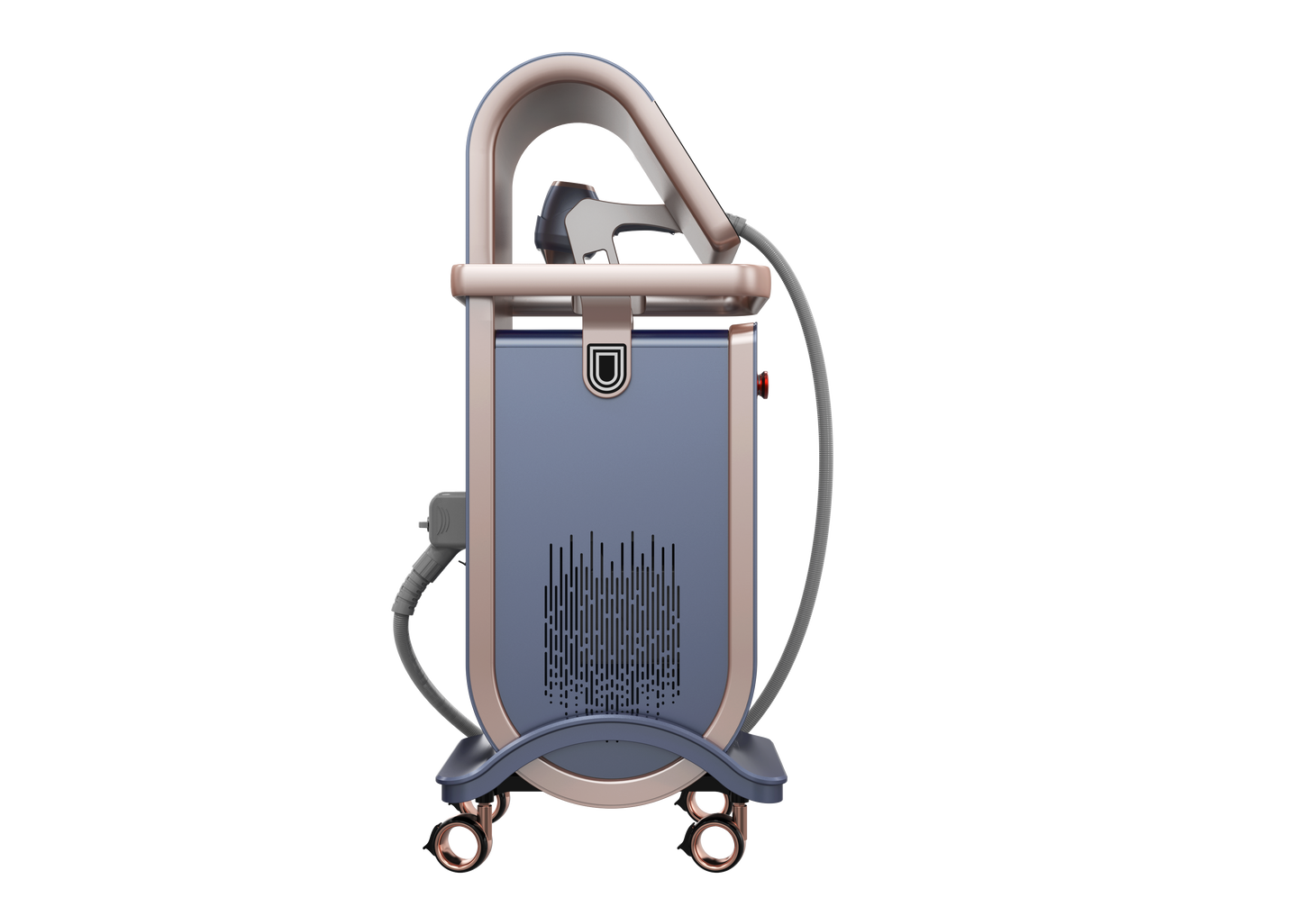 Aparat de Epilare Definitiva cu 3 Lungimi de Unda, Fedora, soft Inteligenta Artificiala, dioda 3000W, Putere Aparat 6900W cu capete interschimbabile