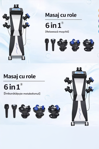 Aparat de masaj profesional cu role 360° – 360 Massager PRO 6 funcții