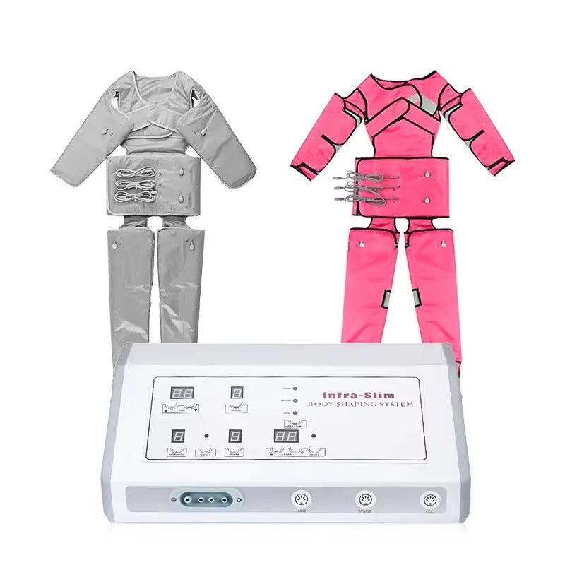 Aparat presoterapie, masaj drenaj limfatic cu infrarosii, pentru slabire, pierdere in greutate, PresoFit