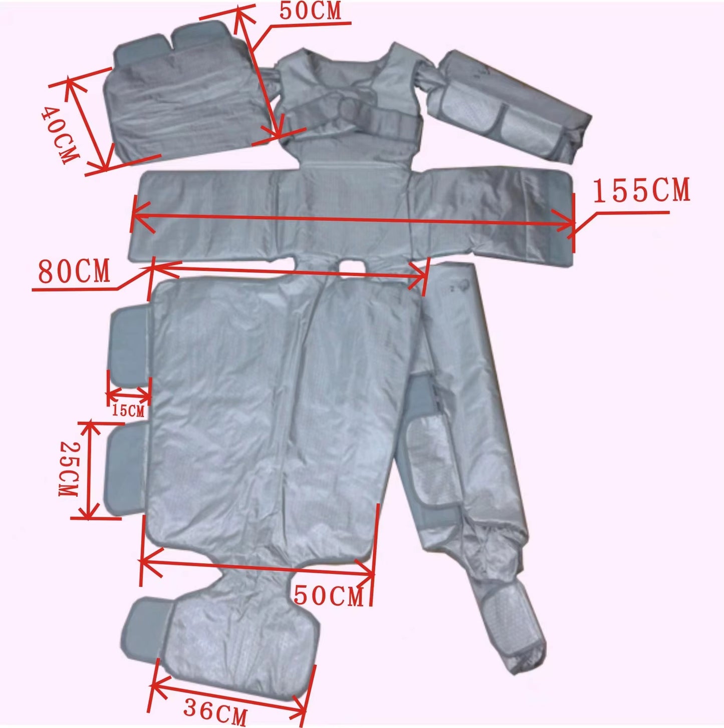 Aparat presoterapie, masaj drenaj limfatic cu infrarosii, pentru slabire, pierdere in greutate, PresoFit