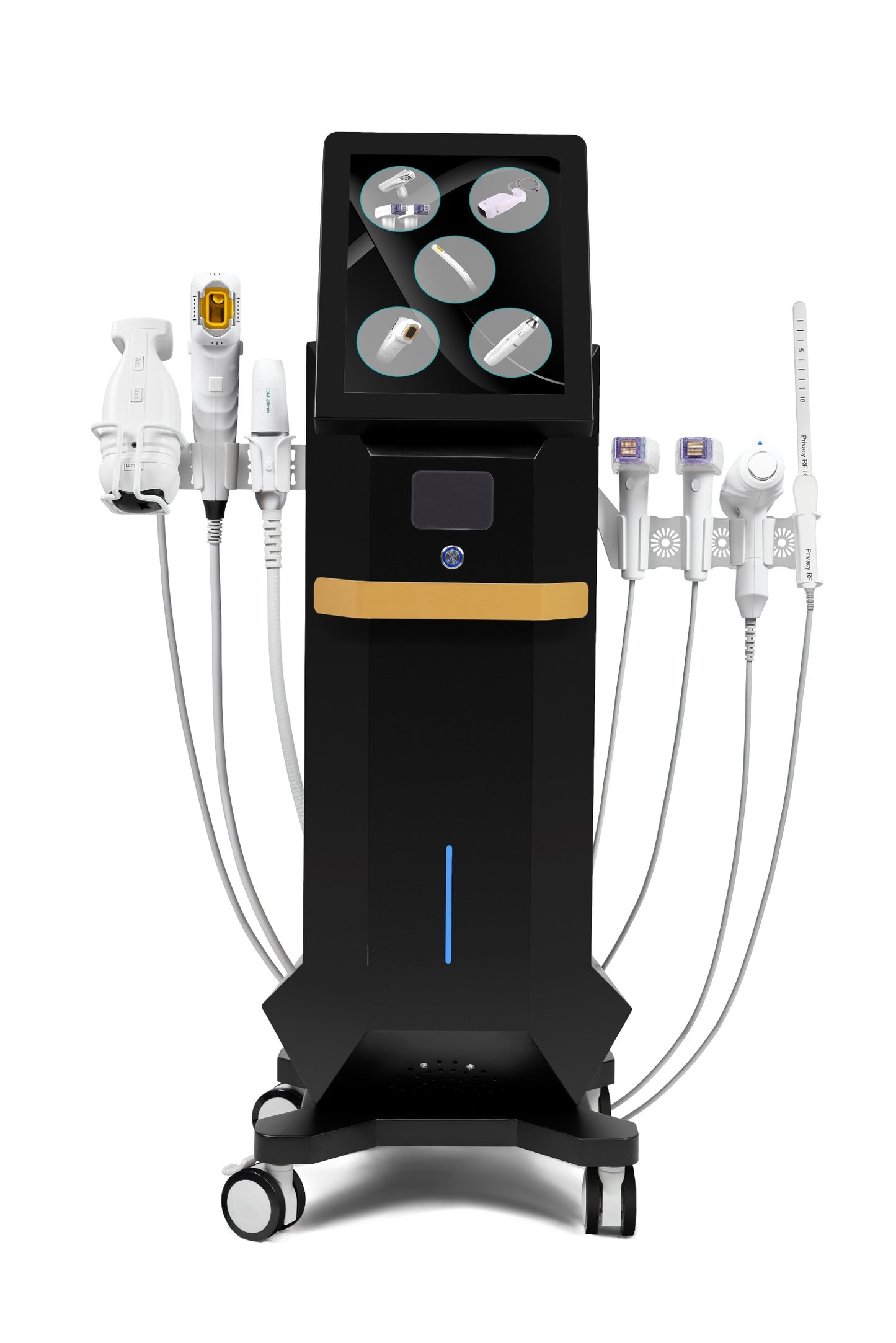 AuriSonic Pro – Aparat Profesional 6-în-1 pentru Lifting, Rejuvenare și Remodelare Corporală cu Tehnologie HIFU, Liposonix, EMRF, Cryo și Liposonic