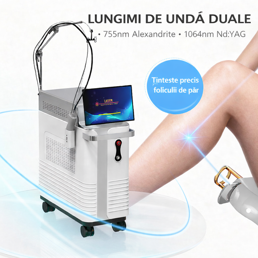 DERMALUX DUALPULSE Laser Profesional Alexandrite 755nm, 1065nm