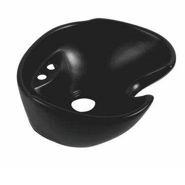 Chiuveta Ceramica pentru Scafa Coafor, Neagra.