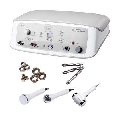 Combina Cosmetica Faciala cu Ultrasunete, Microdermabraziune cu diamante si Termosoc