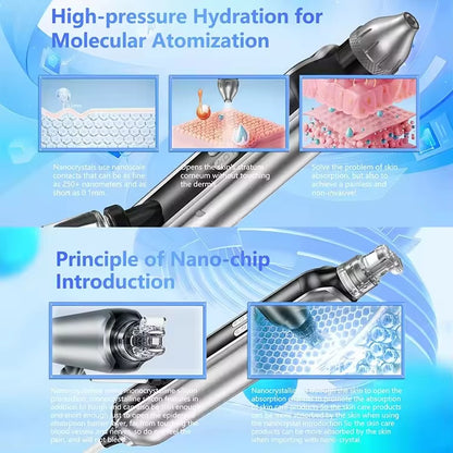 Combina Cosmetica De Ultima Generatie OxyTone Pro 10 - Hidrodermabraziune, Rf, Oxigen, Analizator Piele