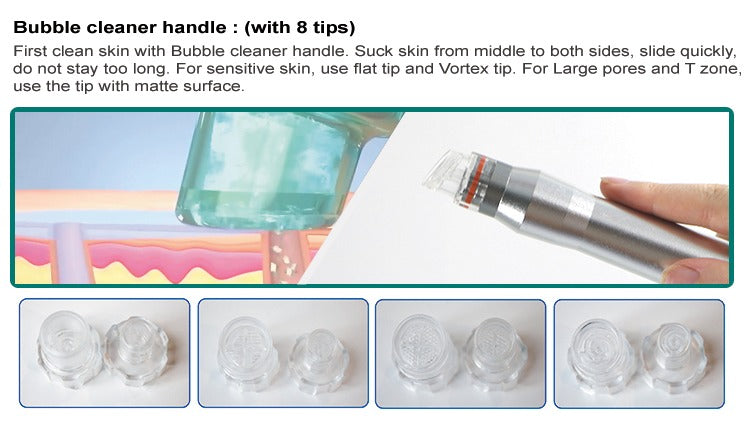 Combina cosmetica 7 in 1 cu hidrodermabraziune- AquaDerm