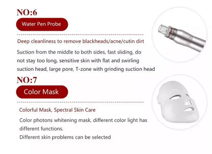 Combina cosmetica 7 in 1 cu hidrodermabraziune- AquaDerm