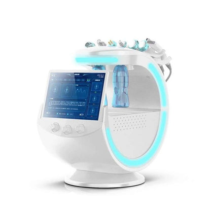 CryoDerma Pro – Combina Faciala - Aparat Profesional Inteligent pentru Analiză și Îngrijire Facială cu 6 Funcții și Diagnostic AI