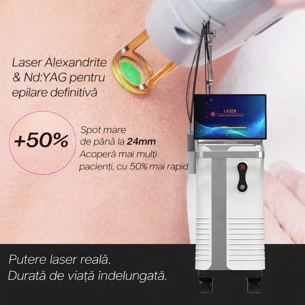 DERMALUX DUALPULSE Laser Profesional Alexandrite 755nm, 1065nm