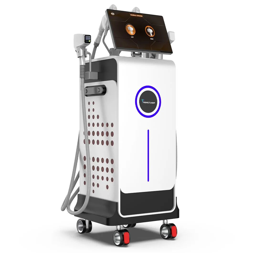 DermaFusion Pro – Aparat Profesional 4-în-1 Laser Multi-Funcțional pentru Epilare, Îndepărtare Tatuaje și Rejuvenare Facială