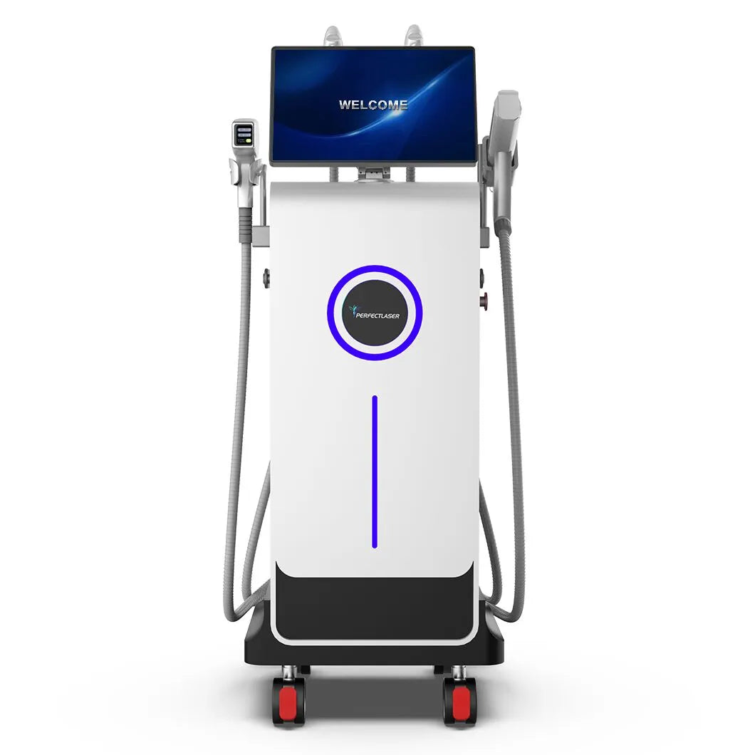 DermaFusion Pro – Aparat Profesional 4-în-1 Laser Multi-Funcțional pentru Epilare, Îndepărtare Tatuaje și Rejuvenare Facială