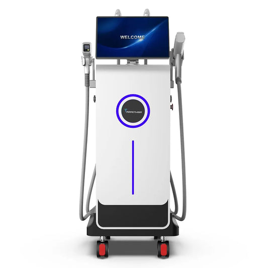 DermaFusion Pro – Aparat Profesional 4-în-1 Laser Multi-Funcțional pentru Epilare, Îndepărtare Tatuaje și Rejuvenare Facială